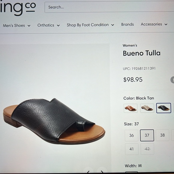 BUENO Tulla slip on sandal - Picture 4 of 4